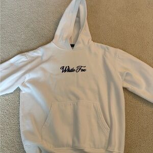 White Fox White Hoodie